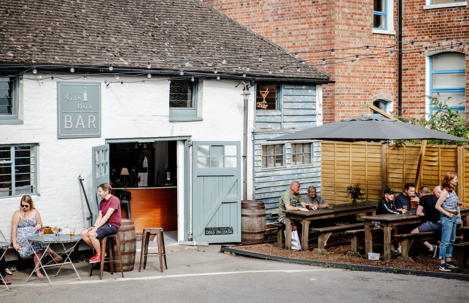 Outside the Fonthill taproom hire venue in Tunbridge Wells